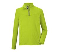 Killtec (KILAH) Men's Chemise Fonctionnelle avec col Montant et Fermeture éclair KSW 37 MN LS SHRT, Vert printanier, M, 38691-000