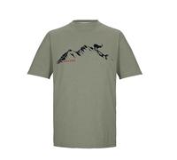 killtec KOS 365 MN TSHRT T-Shirt à Manches Courtes/col Rond, Dark Olive, m Homme