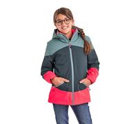 Killtec Kow 195 Grls Jckt d'extérieur/Veste Fonctionnelle avec Capuche, Dark aquaverde, 152 Girl's