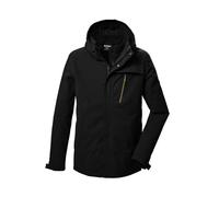 Killtec Kow 6 Mn Jckt Veste fonctionnelle 3 en 1 imperméable avec capuche zippée amovible et veste polaire zippée