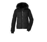 Killtec Ksw 111 Wmn Ski Qltd Jckt Veste matelassée/fonctionnelle en aspect duvet avec capuche et jupe pare-neige amovible Femme