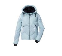 killtec Ksw 113 Wmn Ski Qltd Jckt Veste matelassée/veste de ski/veste fonctionnelle en aspect duvet avec capuche et jupe pare-neige amovible Femme