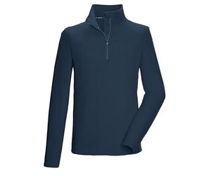 killtec Ksw 99 MN FLC Shrt Polaire avec col Montant et Fermeture éclair Homme