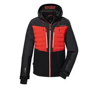 Killtec Male Veste de ski/veste fonctionnelle avec capuche amovible et pare-neige KSW 56 MN SKI JCKT, black, XL, 38710-000