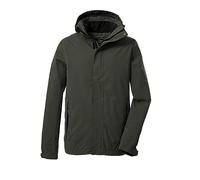 Killtec Men´s Kos 87 Mn Jckt_xenios Veste Fonctionnelle/veste D'extérieur Avec Capuche Amovible, Olive, 4XL EU