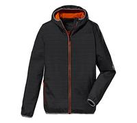 Killtec Men's Veste fonctionnelle/veste d'extérieur à capuche, compressible - KOS 4 MN JCKT, black, XL, 38238-000