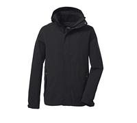 killtec Men's Veste fonctionnelle/veste d'extérieur avec capuche amovible KOS 87 MN JCKT_XENIOS, black, S, 39147-000