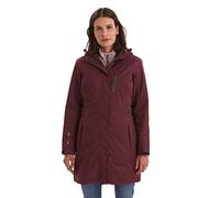 Killtec Parka d'hiver Alisi pour femme avec capuche amovible 3XL prune