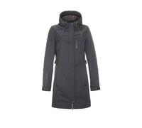 Killtec Parka Femme Merielle Gris Softshell Manches Bouton-pression