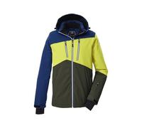 Killtec Veste de ski fonctionnelle pour homme avec capuche et jupe pare-neige KSW 306 MN SKI Jckt imperméable, coupe-vent et respirante