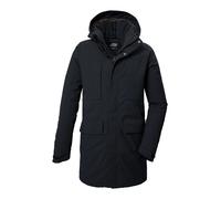 killtec Homme Parka fonctionnelle/parka avec capuche amovible KOW 80 MN PRK, schwarz, L, 41848-000