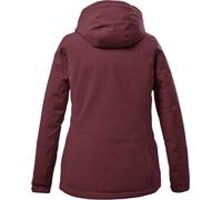 Killtec Veste Softshell pour femmes avec une colonne d'eau de 10.000mm dans des tailles courtes, couleur:rouge vin, taille:19