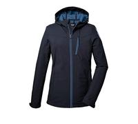 Killtec Women´s Kos 89 Wmn Sftshll Jckt Veste Softshell/veste D'extérieur Avec Capuche, Dark Navy, 50 EU