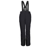 KILLTEC Women's Pantalon de Ski/Pantalon Fonctionnel avec Bretelles Amovibles, Protection des Bords et Pare-Neige KSW 288 WMN Ski PNTS, Le Noir, 22, 37800-000