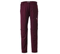 Killtec Women's Pantalon Fonctionnel avec Jambes Amovibles, Compressible KOS 12 WMN PNTS, Dark Rose, 38, 38272-000