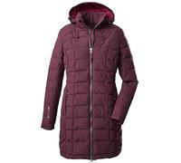 Killtec womens Parka en duvet avec capuche zippée Skane WMN Quilted PRK, prune, 38, 35618-000