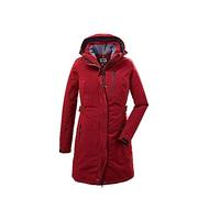 Killtec womens Parka fonctionnelle avec capuche zippée KOW 165 WMN PRK, rouge, 44, 37726-000