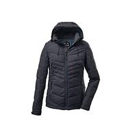 Killtec womens Veste effet duvet avec capuche zippée KOW 149 WMN QLTD JCKT, bleu marine foncée, 36, 37420-000
