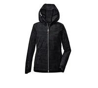 Killtec Women's Veste fonctionnelle 2 1/2 couches avec capuche - KOS 22 WMN JCKT, black, 46, 38284-000