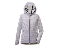 Killtec Women's Veste fonctionnelle 2 1/2 couches avec capuche - KOS 22 WMN JCKT, white, 46, 38284-000