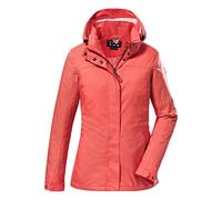 Killtec Women's Veste fonctionnelle avec capuche amovible, imperméable - KOS 131 WMN JCKT, coral, 48, 38374-000