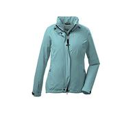Killtec Women's Veste fonctionnelle avec capuche enroulable, compressible - KOS 25 WMN JCKT, aqua, 44, 38287-000