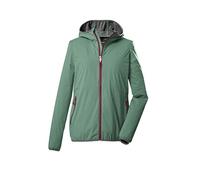killtec Women's Veste fonctionnelle/veste d'extérieur à 2 couches avec capuche, compressible KOS 61 WMN JCKT, pistachio, 36, 39175-000