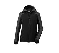 killtec Women's Veste fonctionnelle/veste d'extérieur avec capuche et ventilation sous les bras KOS 30 WMN JCKT, black, 36, 39226-000
