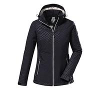 Killtec Women's Veste softshell avec capuche zippée - KOS 176 WMN SFTSHLL JCKT, dark navy, 44, 38390-000