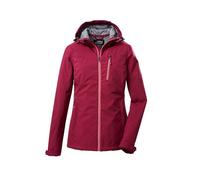 killtec Women's Veste softshell/veste d'extérieur à capuche KOS 89 WMN SFTSHLL JCKT, dark rose, 42, 39138-000