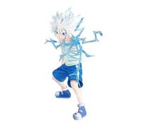 Killua Zaoldyeck Figurine d'action anime Killua Zaoldyeck Statue de modèle, décoration de bureau, cadeaux de collection pour fans d'anime, 13 cm
