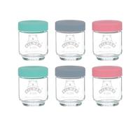 Kilner Bocaux en verre 0025.017 pour enfants 190 ml Lot de 6