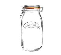 Kilner Bocal de conservation rond 25.493 avec couvercle à clip 2 l