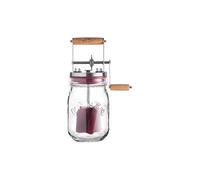 KILNER Beurrier à manivelle 1l verre/acier inoxydable