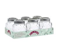 Kilner Bocal à fraises 6 pièces, multicolore