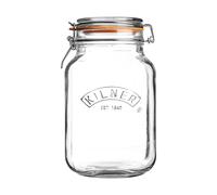 Kilner Bocal carré avec bouchon mécanique Kilner Transparent. 1.5 L