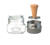 Kilner Bocal de conservation avec couvercle râpe Kilner Silver-clair. 250 ml
