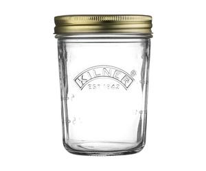Kilner Bocal de conservation WIDE Kilner Transparent-or. 350 ml
