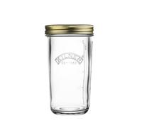 Kilner Bocal en Verre à Large Ouverture 0,5 l (500 ML) avec Couvercle hermétique idéal pour Conserver des Fruits Entiers, légumes, cornichons, confitures