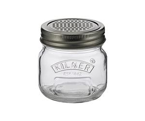 Kilner Bocal en verre avec râpe fine 250 ml
