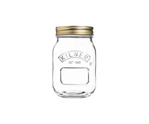 Kilner Bocal rond Kilner Transparent-or. 0.5 L