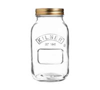 Kilner Bocal rond Kilner Transparent-or. 1 L