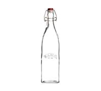 Kilner Bouteille carrée 0025.471 – verre, bouchon à clip, 550 ml, transparent