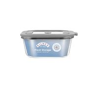 Kilner Fresh Storage Récipient hermétique en verre durable avec couvercle étanche avec joint sous vide pour le stockage des restes de collations, préparation des repas, cuisine par lots de 0,8 l