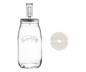 Kilner - Lot de Pots de Fermentation. 3L Fermentation : 3 l, Claire