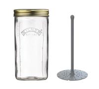 Kilner Pot à cornichons avec élévateur 1 litre