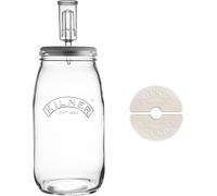 Kilner Verre Fermentation Ensemble - 3 Litre Bocal Complet Avec Couvercle &