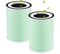 KILO Lot de 2 filtres de purificateur d'air de rechange pour Afloia KILO, KILOPLUS, KILO PRO, MIRO et MIRO PRO, MORENTO Kilo True HEPA 13, système de filtration en 3 étapes