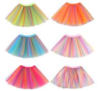 kilofly Lot de 6 tutu de ballet pour fille
