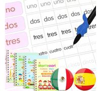 KILOGOGRAPH Magic Grooved Writing Practice for Kids - Mexicano Pre K Tracing Practice Book - Cahier d'exercices d'écriture réutilisable sans larmes - 4 thèmes avec stylo pour enfants de 3 à 10 ans